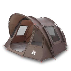 vidaXL Vistent 2-persoons waterdicht bruin