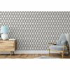 DUTCH WALLCOVERINGS Behang Geometric wit en zwart