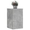 vidaXL Plantenstandaards 2 st 30x30x50 cm bewerkt hout betongrijs