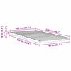 vidaXL Bedframe Wit 80 x 220 cm Massief grenenhout