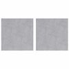 vidaXL Trap Tread Vierkant 2 pcs Zilver 30 x 30 cm Aluminium