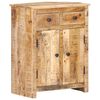 vidaXL Dressoir 59x35x75 cm ruw mangohout