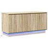vidaXL TV-kast 100 x 38 x 49 cm Sonoma Eiken Bewerkt hout
