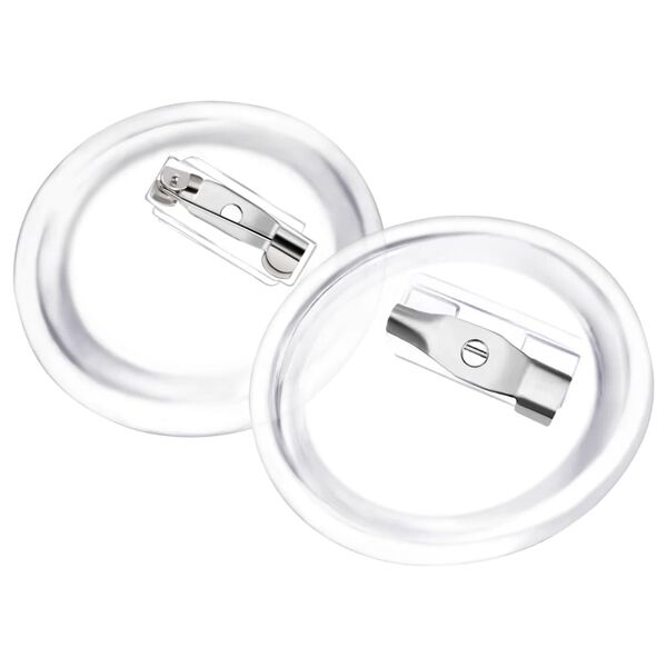 vidaXL Buttons met spelden 100 st 25 mm acryl