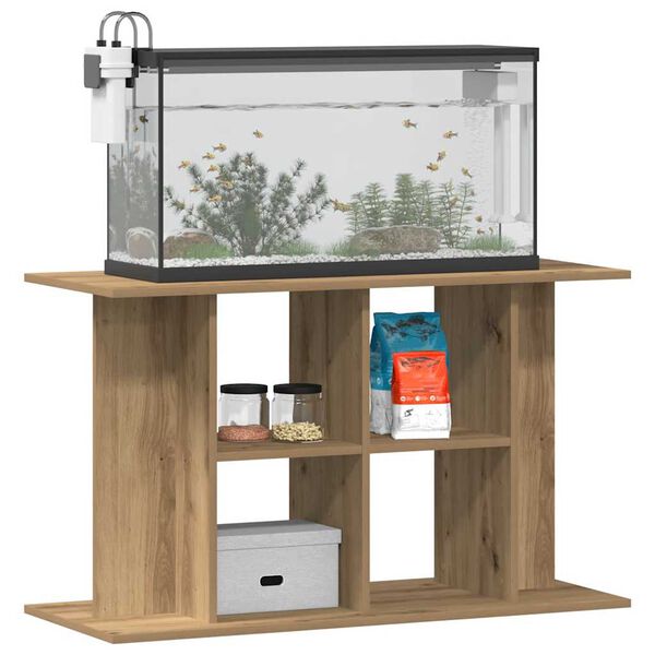 vidaXL Aquariumstandaard Artisan Eikenhout 100x40x60 cm