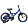 vidaXL Kinderfiets 12 Inch voor 2-4 jaar oud Donkerblauw