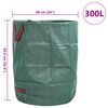 vidaXL Tuinafvalzakken 4 pcs Groen 66 x 66 x 83,5 cm Polypropyleen