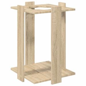 vidaXL Biljartkeu standaard Bewerkt hout 42 x 43 x 60 cm Sonoma Eiken