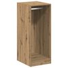 vidaXL Kledingkast Artisanaal eiken 41 x 48 x 102 cm Bewerkt hout