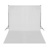 vidaXL Fotostudioset met verlichtingsset, achtergrond en reflector