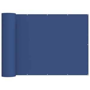 vidaXL Balkon Privacy Scherm 150 x 200 cm Stof met PU-coating Blauw
