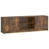 vidaXL TV-kast Gerookt eiken 150 x 31 x 47 cm Bewerkt hout