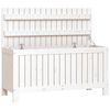 vidaXL Tuinbox 108x42,5x54 cm massief grenenhout wit