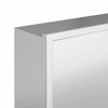vidaXL Douche Niche Zilver 75 x 30 x 9,5 cm Roestvrij staal