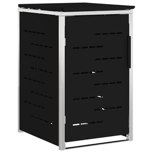vidaXL Containerombouw for 1 Bin 240L Zwart