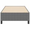 vidaXL Boxspring bed Lichtgrijs 100 x 200 cm Katoenen stof