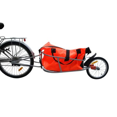 Fietskar One-wheel met bagagetas