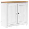 vidaXL Aquarium Stand PANAMA Wit en Bruin 81 x 36 x 73 cm 250 kg