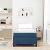 vidaXL Boxspringbed Blauw 90 x 200 cm Stof