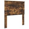 vidaXL Hoofdbord met hoofdeinde Gerookt eiken 90 cm Bewerkt hout