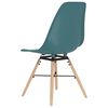 vidaXL Eetkamerstoelen 2 st PP turquoise
