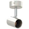 vidaXL Plafondspot met schijnwerpers Nikkel 6,5 x 6 x 11,5 cm Metaal