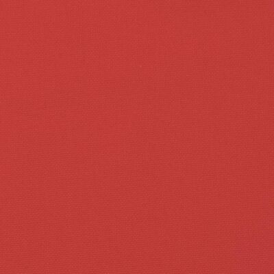 vidaXL Ligbedkussen 200x70x3 cm oxford stof rood
