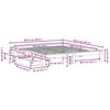 vidaXL Bedframe zonder matras massief grenenhout 180x200 cm