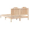 vidaXL Bedframe extra lang zonder matras massief hout 140x210 cm