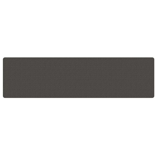 vidaXL Tapijtloper 80x300 cm sisal-look antracietkleurig