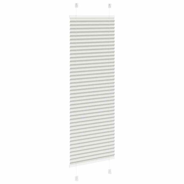 vidaXL Pliss&eacute; rolgordijn 50x100 cm stofbreedte 49,4 cm lichtgrijs