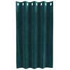 vidaXL Verduisterende gordijnen 2 pcs Donkergroen 140 x 140 cm Fluweel
