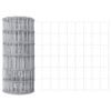 vidaXL Euro Hek 0,4 x 50 m PVC-gecoat ijzer