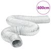 vidaXL Ventilatieslang &Oslash;10 cm 6 m aluminium