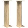 vidaXL Plantenstandaard 2 st Sonoma Eiken 25 x 25,5 x 100,5 cm
