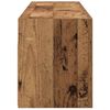 vidaXL Badkamerwandkast 100x25x30 cm bewerkt hout oud houtkleurig
