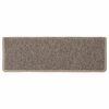 vidaXL Trapmatten zelfklevend 15 st sisal-look 65x21x4 cm donkerbeige