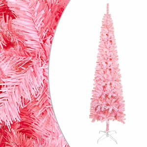 vidaXL Kerstboom smal 120 cm roze