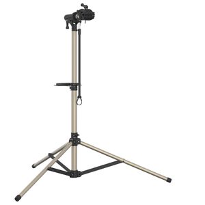 vidaXL Fietsreparatiestandaard inklapbaar 120-165 cm aluminium
