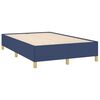 vidaXL Bedframe zonder matras 120x200 cm stof blauw
