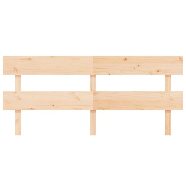 vidaXL Hoofdbord 204x3x81 cm massief grenenhout