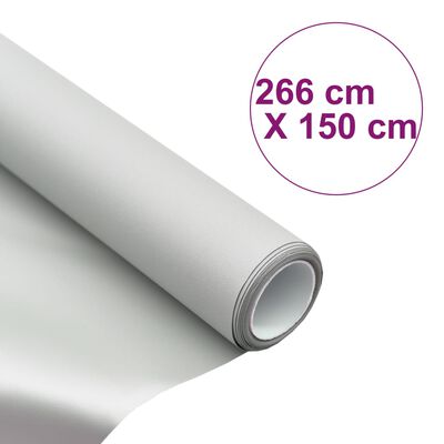 vidaXL Projectiedoek 16:9 120'' PVC metallic