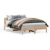 vidaXL Bedframe zonder matras massief grenenhout 150x200 cm