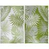Esschert Design Buitenkleed 241x152 cm jungle bladeren OC22