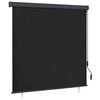 vidaXL Rolgordijn voor buiten 160x250 cm antraciet