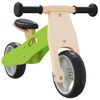 vidaXL Loopfiets voor kinderen 2-in-1 groen
