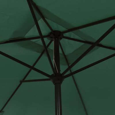vidaXL Parasol rechthoekig 200x300 cm groen