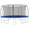 vidaXL Trampolineset rond 150 kg 460x80 cm