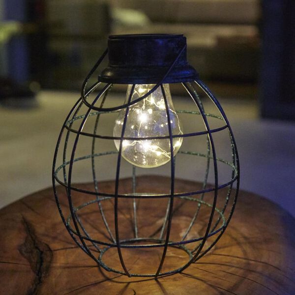 Luxform LED-tuinlantaarn Solar Tango groen 30101