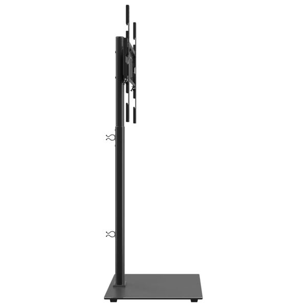 vidaXL Tv-standaard hoekmodel 1-laags voor 32-65 inch zwart
